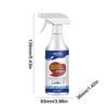 60ML Mildew Removal Spray Multipurpose Bathroom Mildew Cleaner Foam Descaler Spray for Walls Tiles Floors Sinks Bathtubs Toilets