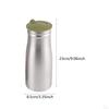 1.0 L Stainless Steel Iced Tea Juice Pitcher 3.3x9inch Sturdy Multipurpose for Restaurant with Lid