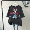 Disney Minnie Mouse T Shirt Women Man Cute Cartoon Graphic Print Short Sleeve Tee Summer Casual Tops 2025 Fashion Y2k Clothes