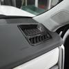 ABS Car Front Side AC Air Vent Frame Cover Front Central Dash Side Air Outlet Cover Trim Compatible with Hyundai Santa Fe 2024-2025 MX5 Accessories
