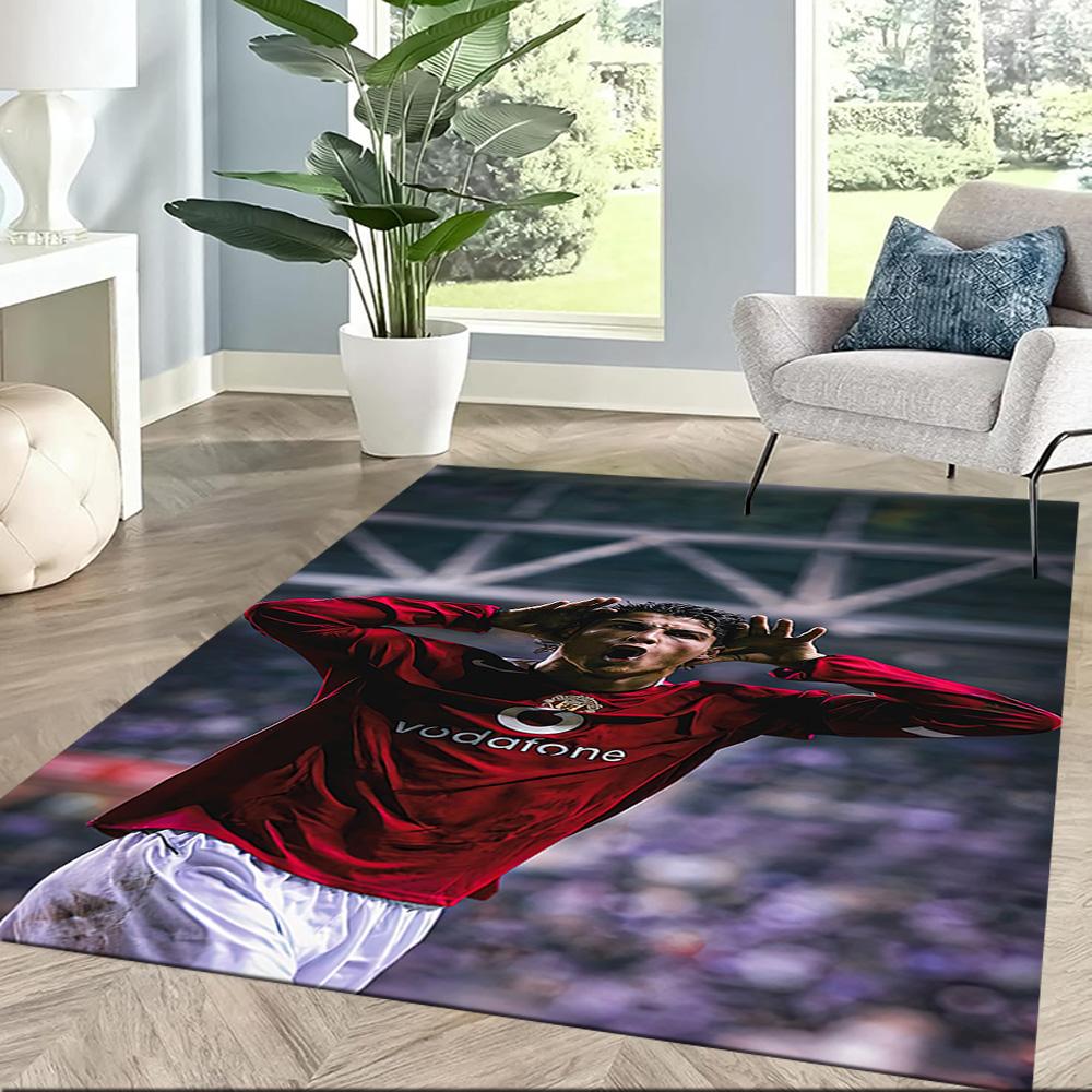Cristiano Ronaldo Floor Rug Office Rug Suitable For Dormitory Kitchen Study Room Bedrooms Antislip Rug Anime Office Decor Best For Christmas