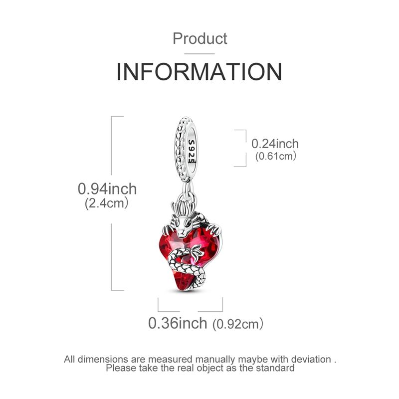 New Copper Charms Beads Horse Bear Duck Dragon Pendants Fit Original Bracelet Necklace For Women Diy Jewelry Gift