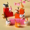 Desktop Cat Ornaments PVC Cat Statue Creative Mini Kitten Model
