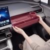 LHD Soft Silicone Co-pilot Dashboard Storage Organizer Tray Box For Toyota RAV4 2026-2028 Car Passenger Console Sundries