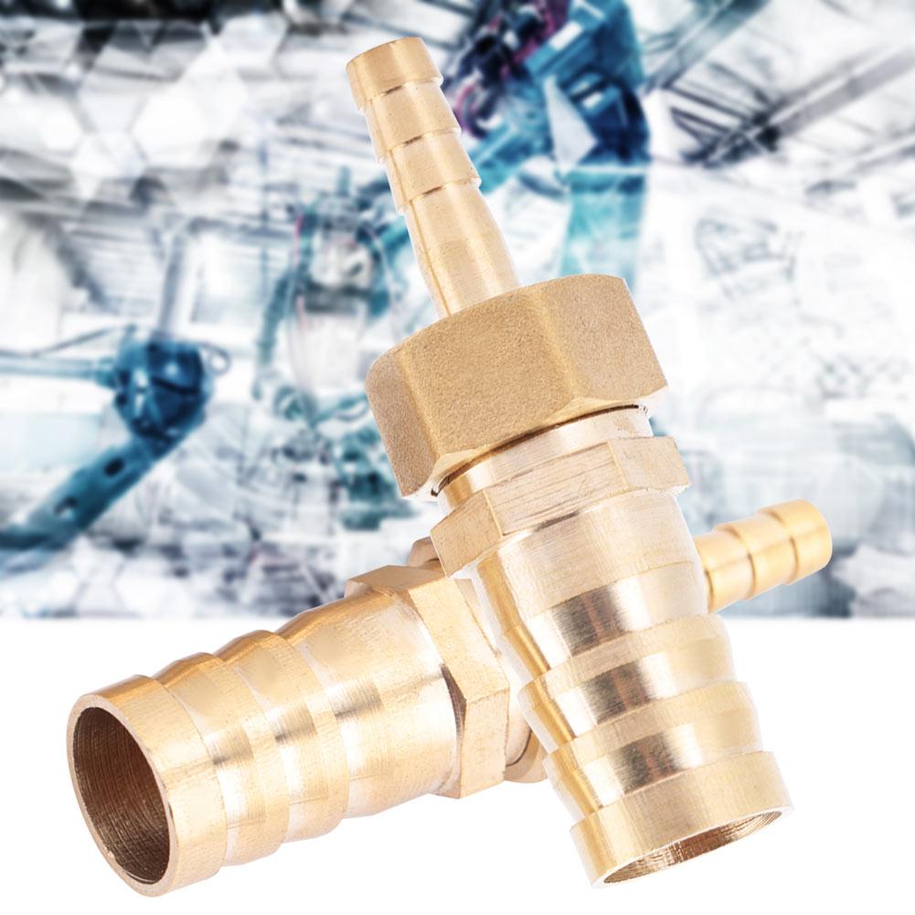 Brass Fitting Hose Barb Tail Reducer Reducing Plug Connector (6mm 16mm 2pcs)