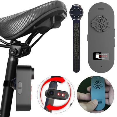 Camera Taillight W/ 150 Angle Camera Bike Camera with Tail Light 1080P HD Phone Connection Water Proof Bicycle Rear View Camera