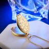 Memory Fashion Album Box Necklaces Chain Memory Floating Locket Necklace 4 Photo Pendant  Girls