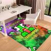 Custom personalization gaming Unspeakable Print Area Rug - Soft, Washable Non-Slip Indoor Mat,Living Room,Home&Office Decorative Rug