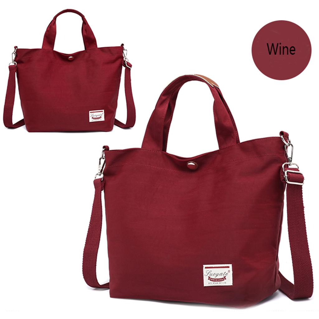 Women Fashion Nylon Single Shoulder Crossbody Bag Bags Handbags винный