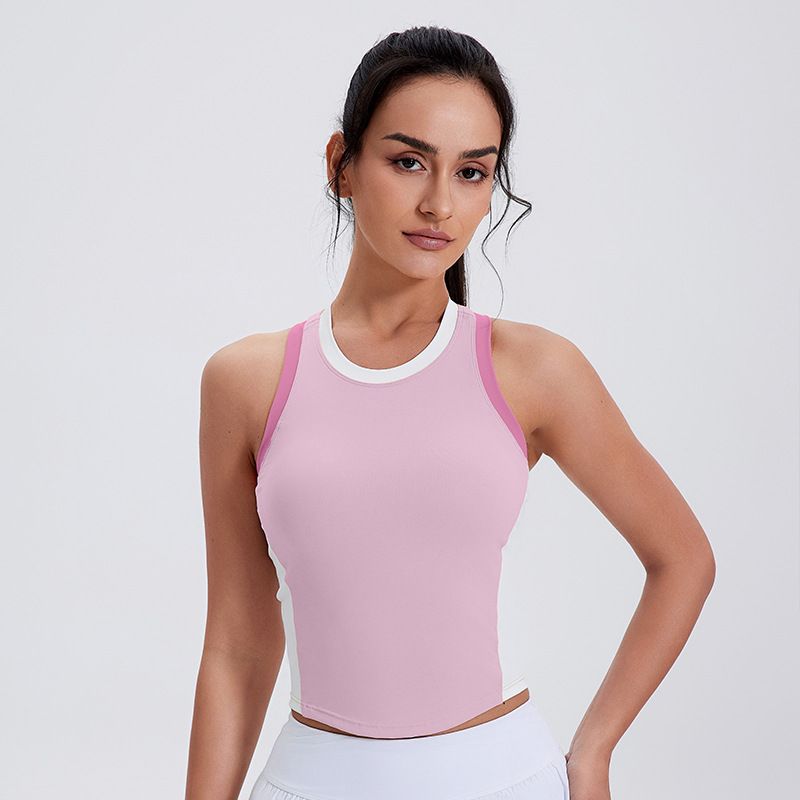Export round Neck Multicolor Breathable Quick-Drying Sports Vest