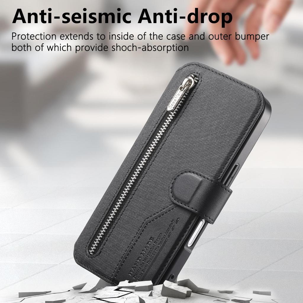 Honor 400 Twill Magnetic Leather Case for Huawei Pura 80