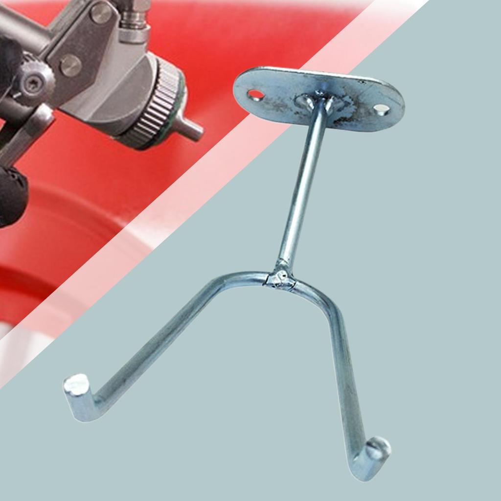 Paint Sprayer Holder Iron Rustproof Mount Fixed Hook Sprayer Holder For Wall Garage Workshop Storage Organization