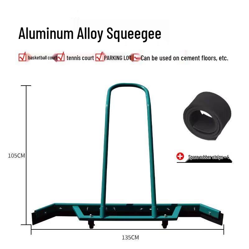 Green Sports Court Water Squeegee