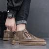 Men's Winter Boots Winter Non-slip and Velvet Thickened High-top Snow Boots Shoes To Keep Warm In Winter