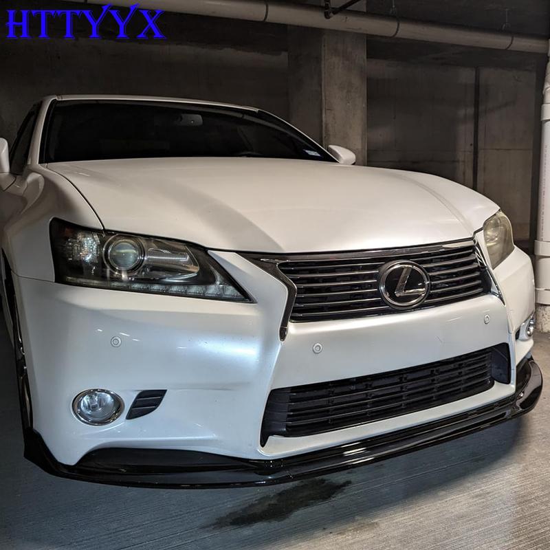 For Lexus GS250 GS300h GS350 GS450h 2013 2014 2015 Series Base Car Front Bumper Splitter Lip Diffuser Body Kit Spoiler Guard