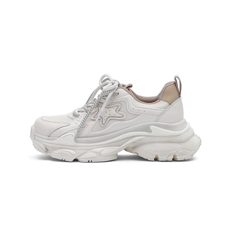Dad Shoes Children Spring and Summer New Mesh Breathable Thick Sole Heightening Women's Shoes Casual Sports Shoes