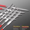 Diamond File Set: Fine Steel Metal Alloy Assorted Files