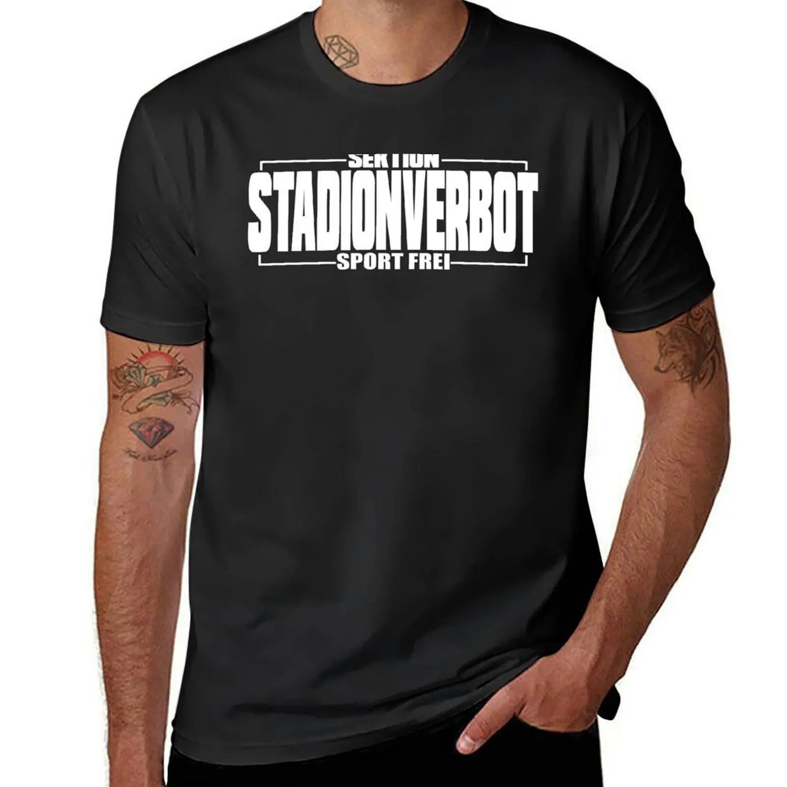 

Stadium Ban Section Sport Frei ULTRAS TShirt for a boy summer clothes t shirts for men 4XL