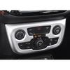 For Jeep Compass 2017 2018    Matte Car Center Air Condition AC Switch Button Panel Cover Trim Interior Accessories