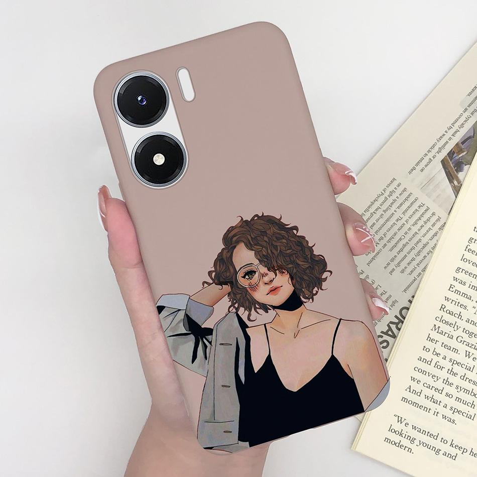 Phone Case For Vivo Y02S Case V2203 Bumper Soft Silicone Back Cover for Vivo Y16 Funda Butterfly Case for VivoY02S Y 02S Y 16