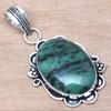 Pendant Ruby Zoisite Gemstone Handmade Gift For Her Silver Jewelry 2"