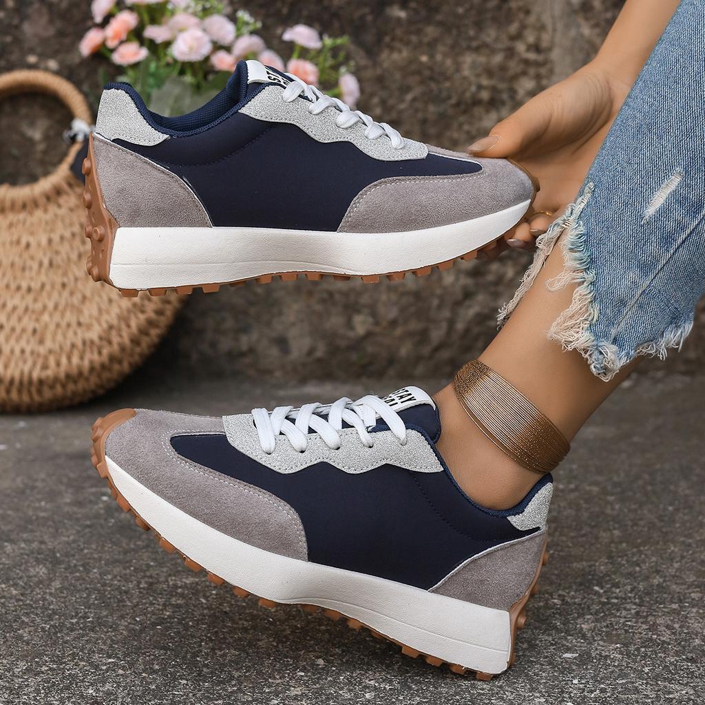 Fashion Sneakers Women Causal Walking Shoes Woman Summer Fashion Mesh Breathable Lace Up Sports Platform Shoes for Women Designer Shoes