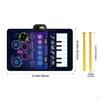 Baby Musical Piano Mat Brain Development & Drum with 6 Keys 2 in 1 for Child