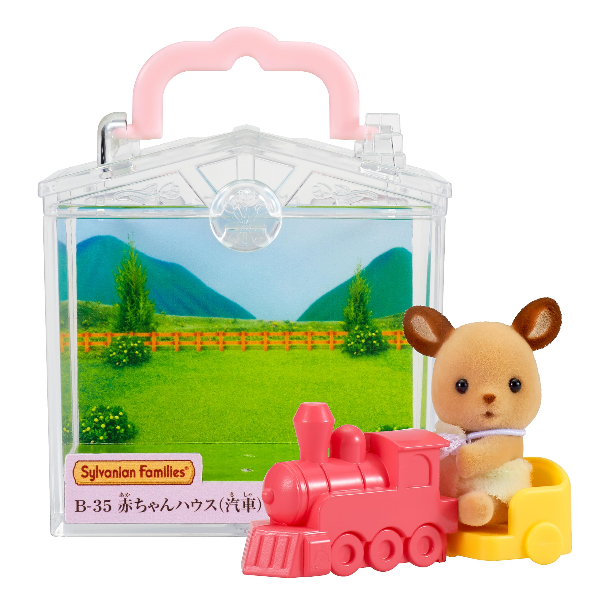 

Sylvanian Families Baby House Домик с сертификатом ST Mark для детей от 3 лет и старше Игрушечный кукольный домик Sylvanian Families Epoch EPOCH [Детский поезд] B-35