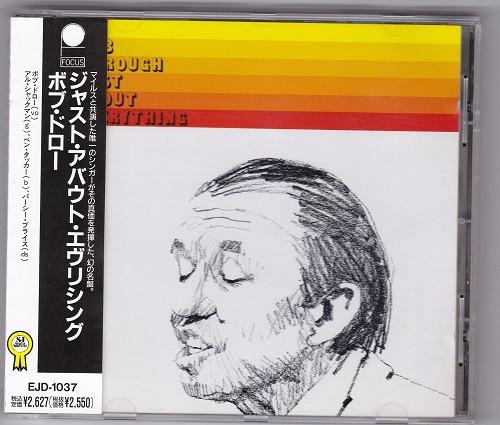 

CD BOB DOROUGH - Just About Everything EJD1037 Focus 1988 Japan Jazz Used