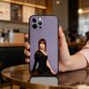 J-Jenna O-Ortega-GA Phone Case For iPhone 17,16,15,14,13,12,11 Plus,Pro Max,Soft Silicone Black Cover