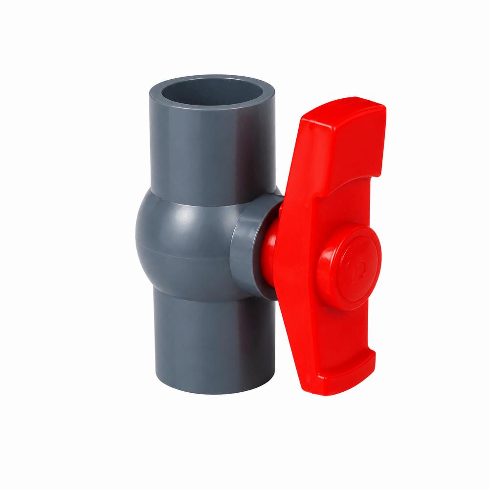 PVC Water Supply Ball Valve Thicked Corrosion Resistance Valve Switch High Temperature Resistance Cold-resistant Pipe Connectors