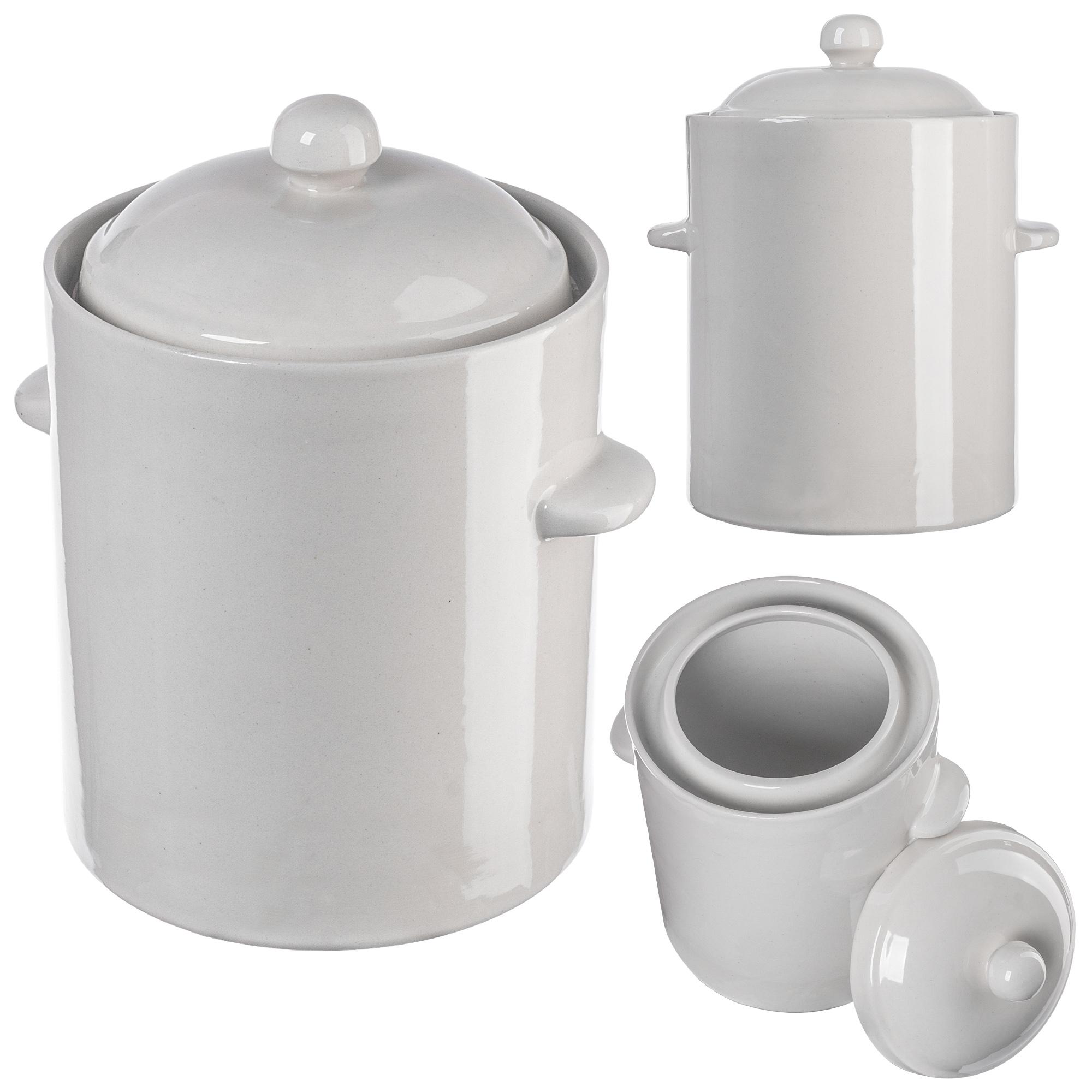 KADAX Tunna Gryta För Inläggning Med Krage 5 L