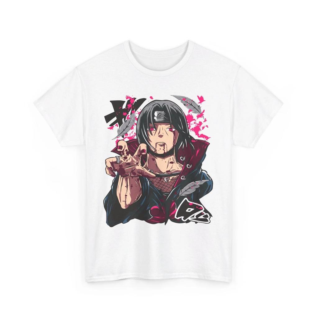 Hot Sale Naruto Shippuden Itachi Uchiha Manga Graphic Print T-shirt Men Women Streetwear Harajuku Y2K Fashion Casual Oversized Top Summer New Tee