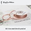 3mm Double-Sided Satin Silk Ribbon for DIY Gifts, Bows, Bouquets, and Baking Packaging