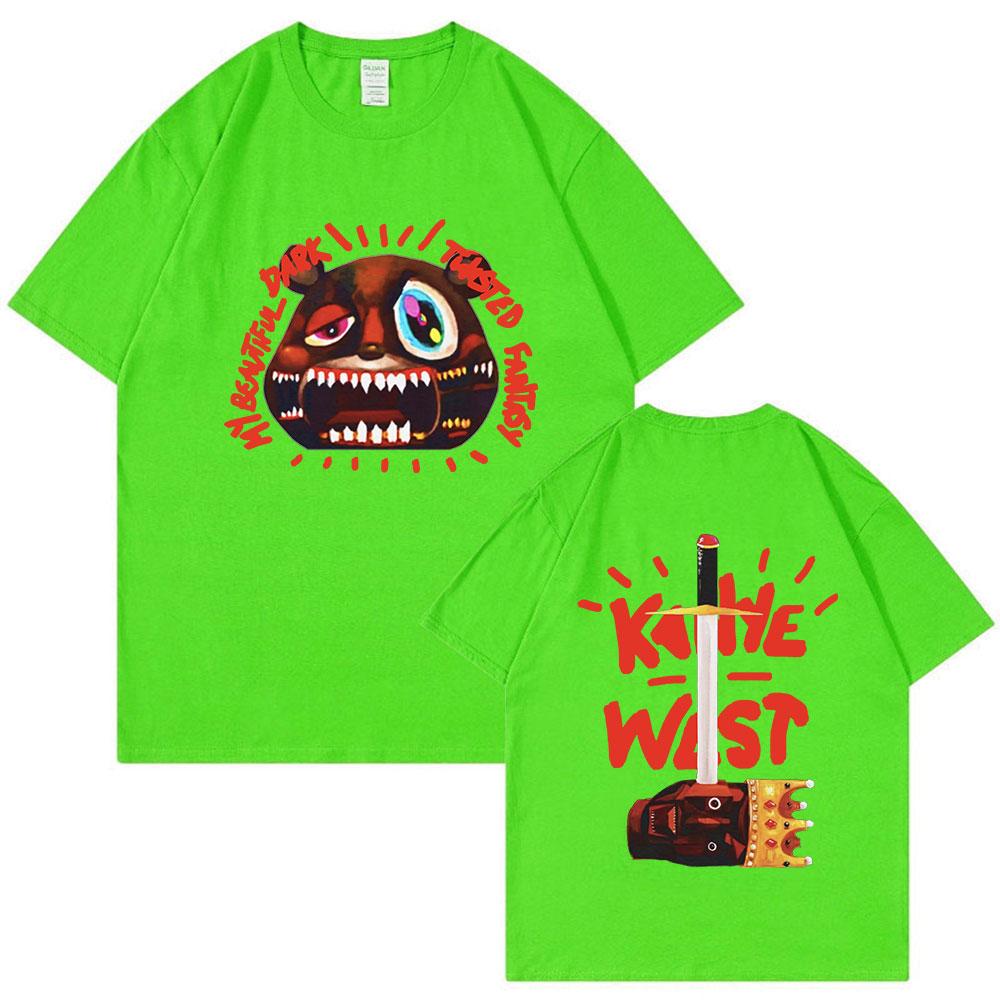 

Rapper Kanye West T Shirt Music Album Graduation Graphic T-shirts Men Fashion Hip Hop Vintage Tee Shirt Oversized Streetwear 4XL