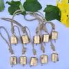 Vintage Iron Jingle Bells for Crafting, 10-Pack Rustic Gold Cowbells for DIY Holiday Ornaments and Western Home Decor