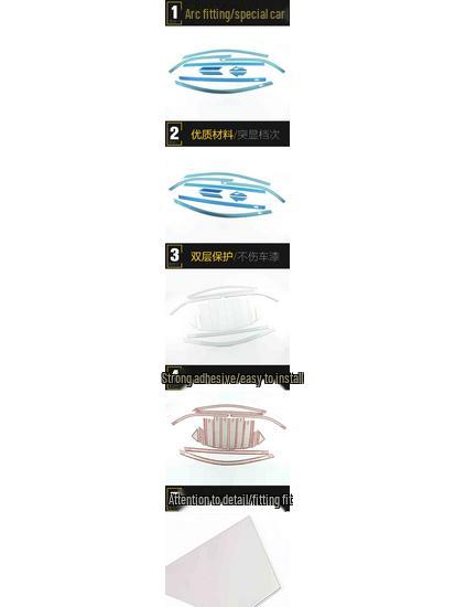 SWM X7 Stainless Steel Window Trim: Anti-Scratch Decorative Strip