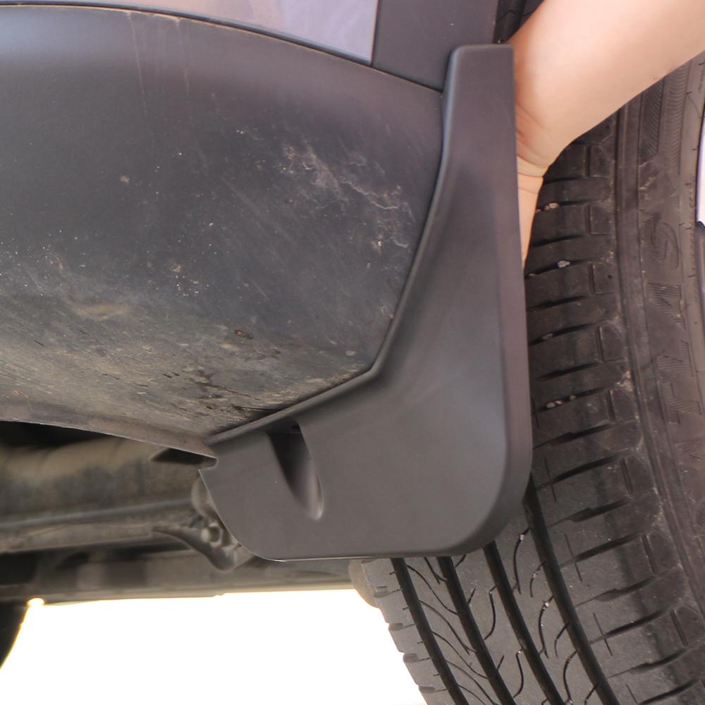 4pcs Front Rear Molded Fender Cover for BYD Atto 3 Yuan Plus 2022 2023 2024 Mud Flaps Splash Guard Mudguard Car Accessories