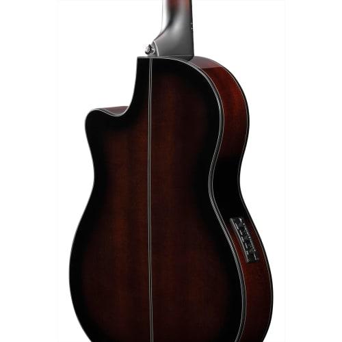 Ibanez GA30TCE-DVS Thin-Bodied Electric Guitar with a Body Thickness of Approximately 70mm (Dark Violin Sunburst)