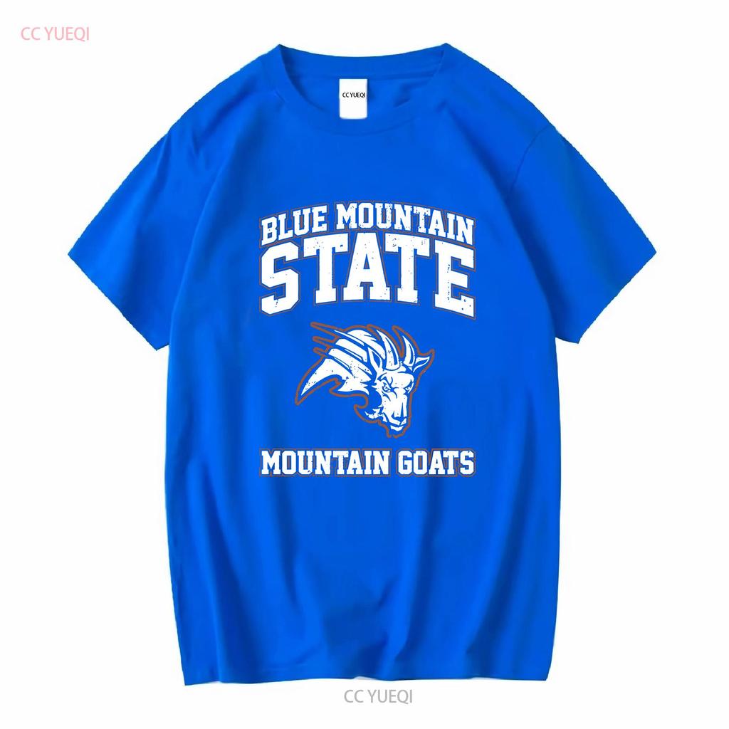 Blue Mountain State Goats Essential T Shirt long or short sleeves vintage Washed Soft Comfortable Top For Everyday Wear
