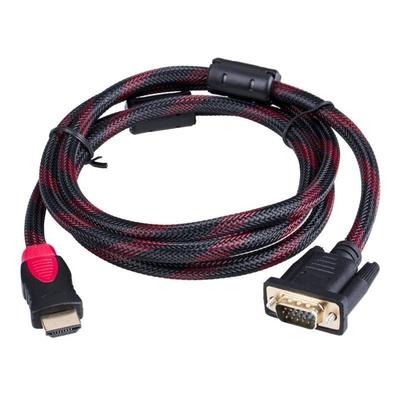 1080P HDMI Male To 15 Pin VGA Connector Adapter Converter Cable for HDTV Full HD