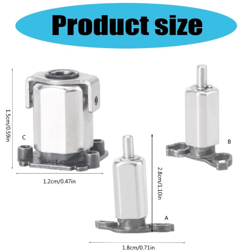 Metal Gimbal Yaw/Pitched Motor Arm Shaft UAV Rotation Shaft Repair Part for Yu 3 Enjoy Stable Performances