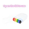 Rainbow Face Paint Pride Face Body Paint 6 Colors Safe Face Paint Stick Body Markers for Marches Parties Festivals Pride Day Celebrations