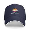 Boné de Baseball Repsol Algodão Liso Chapéu de Baseball Ajustável Casquette