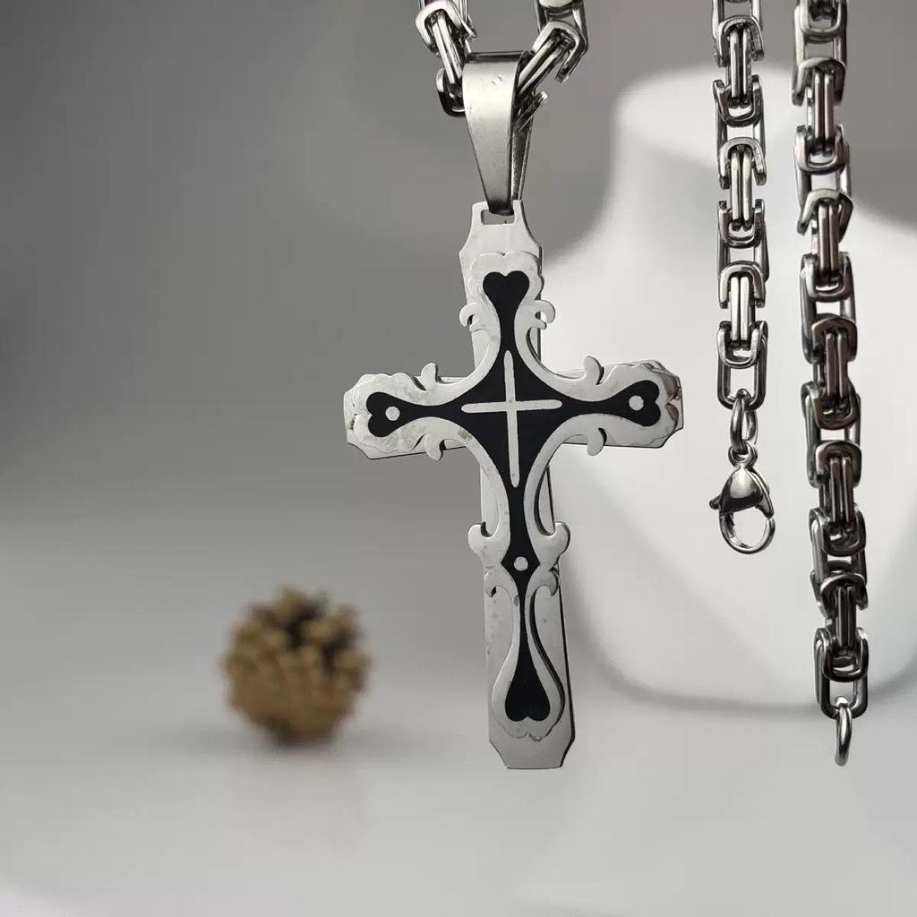 European and American Fashion Trend Stainless Steel Men's Pendant