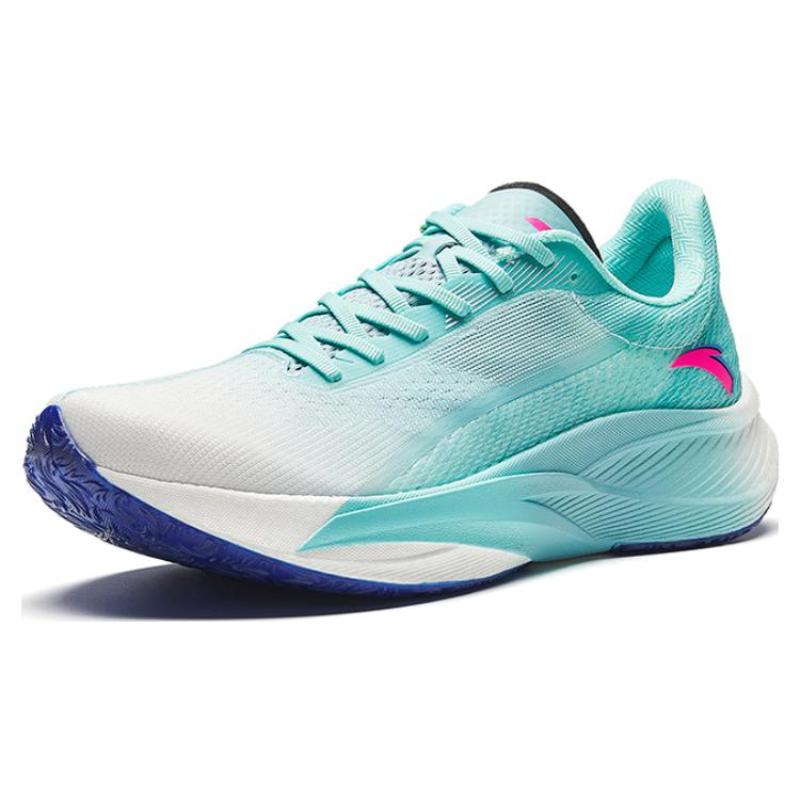 Anta C202 Abrasion Resistant Low top Sprint Running Shoes Men's Light Blue Sneakers 112455563-8