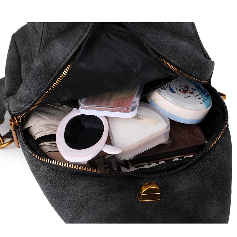 Waterproof Women's Lightweight Chest Bag Multifunctional Backpack Travel Bag