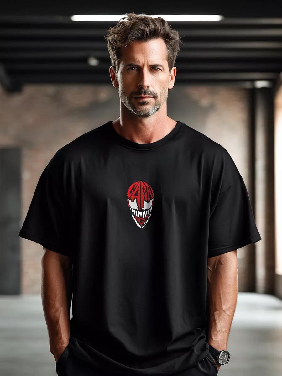 Oversized t-shirt with funny print S