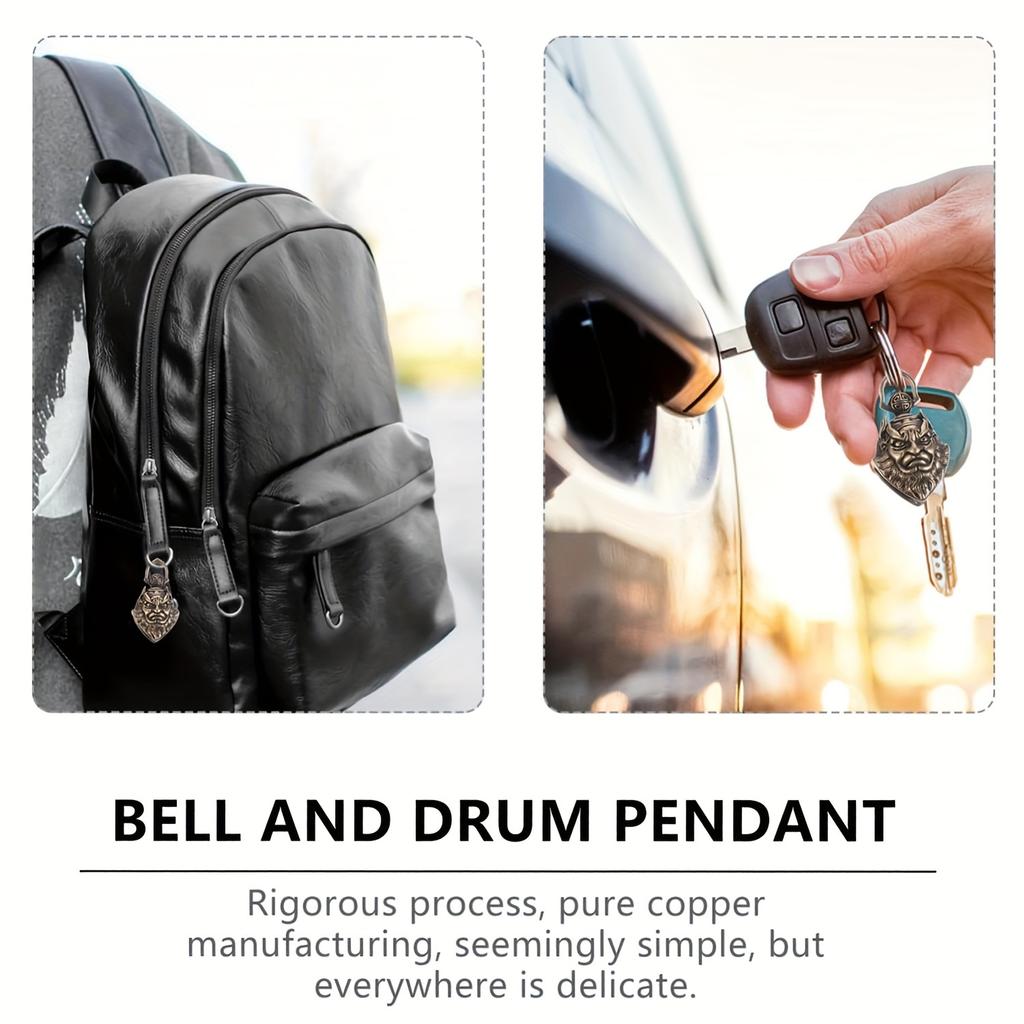 2 buc. clopoțel de exorcizare, ceas tradițional, clopote cu sunet tare, clopoțe minuscule din alamă, clopoțel de festival, clopote suspendat, clopoțel de gardian, apel de mână, clopoțel de cupru, mini