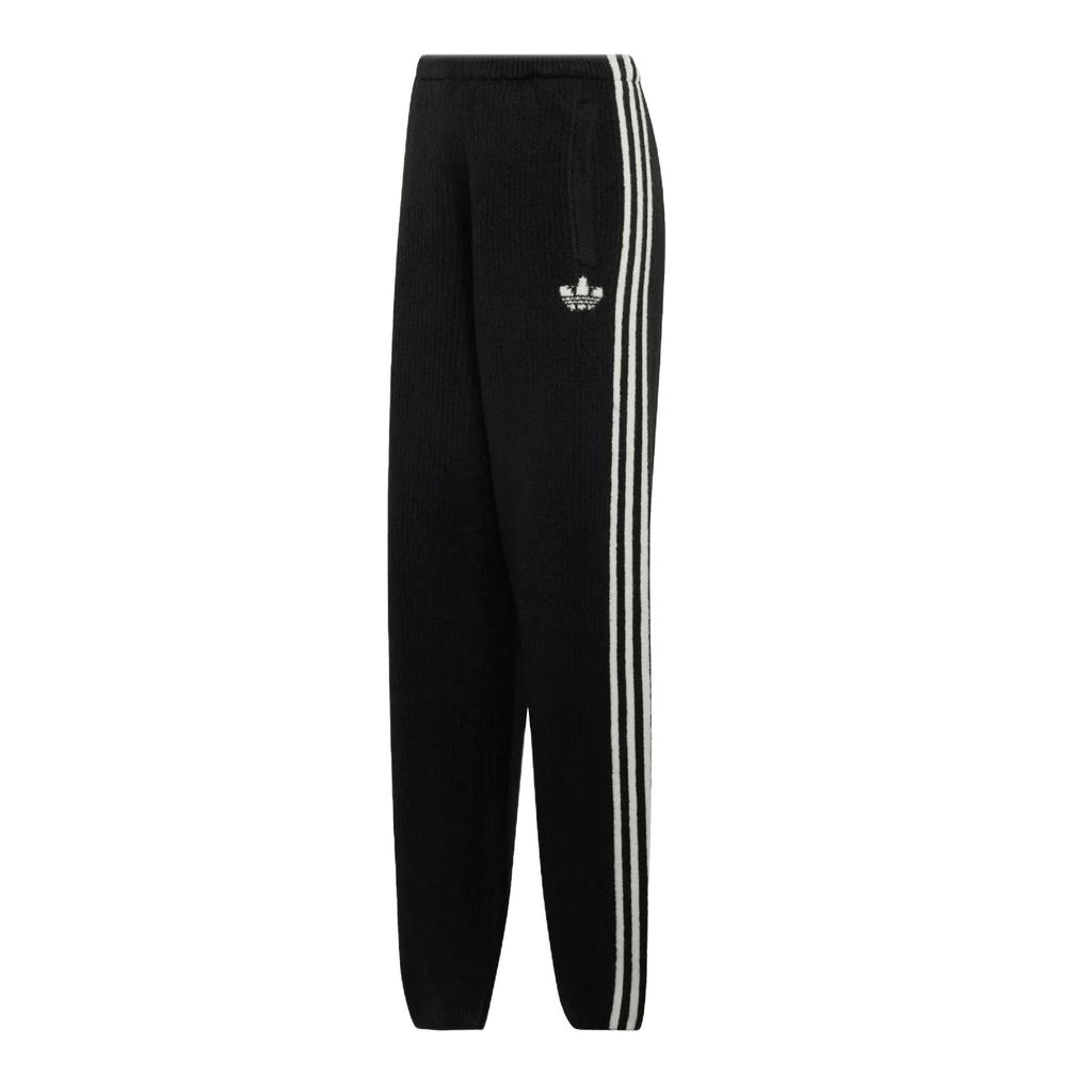 Adidas Originals X Jennie Adiluna S2 Striped Cuffed Knit Loose Casual Pants Women bottoms LD8918